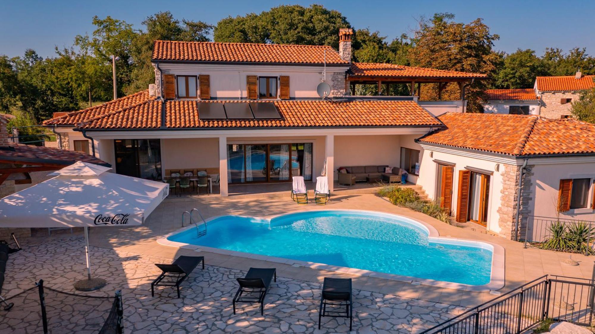 Villa Arton Heated Swimming-Pool Žminj 外观 照片